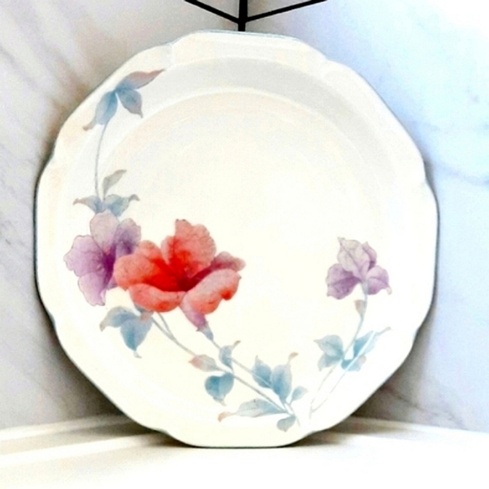 SET OF 12 Noritake Gold Cuisine Coram 7910 Dinner Plates.